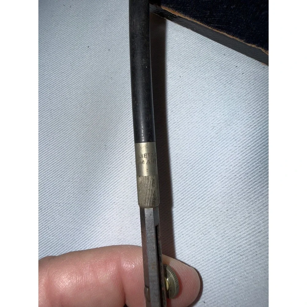 Vintage A Lietz Co Drafting Tool Set‎ Germany Compass Ruling Pen Architect Case